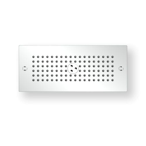 Soffione doccia da incasso - N3515C12 - AQUAFORM - rettangolare / a pioggia / per centro benessere
