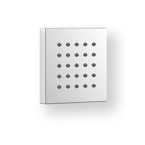 Doccetta laterale in ottone - BQ75C1 - AQUAFORM - quadrata / finitura cromata / per spa