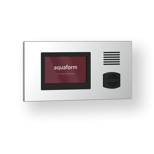 Tastiera di controllo per doccia - C60 - AQUAFORM - a muro / con touch screen / professionale