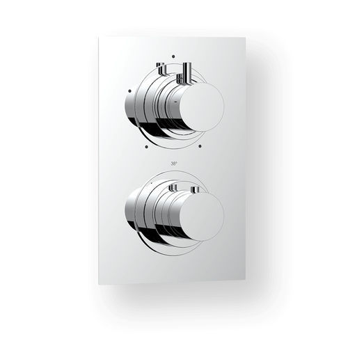 Miscelatore doppio comando per doccia - GTT - AQUAFORM - da incasso / da parete / termostatico