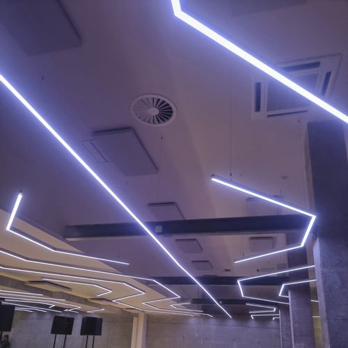Pannello acustico per soffitto - DANCE FITNESS - Smartfox - in tessuto / in legno / in lana minerale
