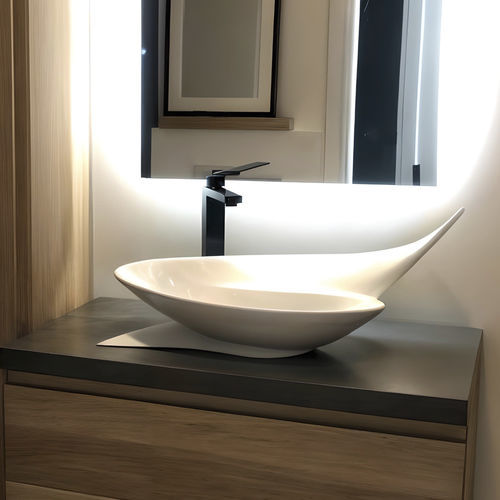 Lavabo da appoggio - JISHUI - GUCH DESIGN - in Solid Surface / di lusso / artigianale