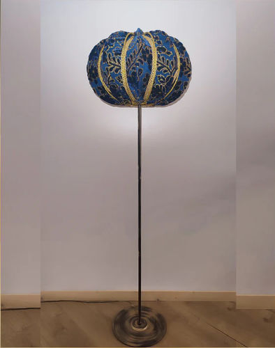 Lampada da terra - Lima 03 - DelightLamps - in metallo / in tessuto / Art Deco