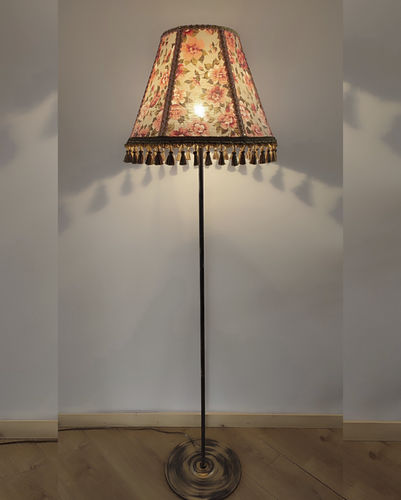 Lampada da terra - Madrid 04 - DelightLamps - in metallo / in cristallo / in tessuto