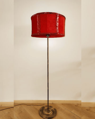 Lampada da terra - Rio 02 - DelightLamps - in metallo / in tessuto / Art Deco