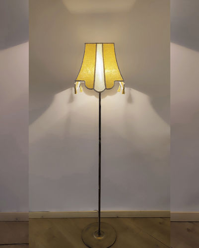 Lampada da terra - Seoul 02 - DelightLamps - in metallo / in tessuto / Art Deco