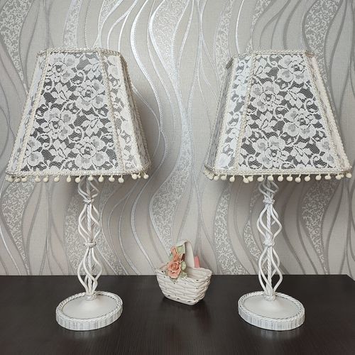 Lampada da tavolo - 6403 - DelightLamps - in metallo / in tessuto / classica