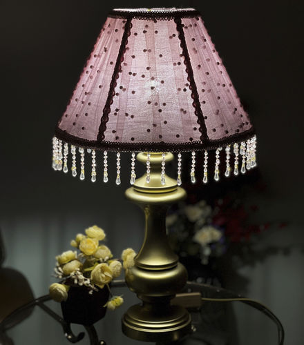 Lampada da tavolo - Alexsandria 01 - DelightLamps - in metallo / in tessuto / classica