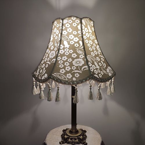 Lampada da tavolo - Dallas 02 - DelightLamps - in metallo / in tessuto / classica