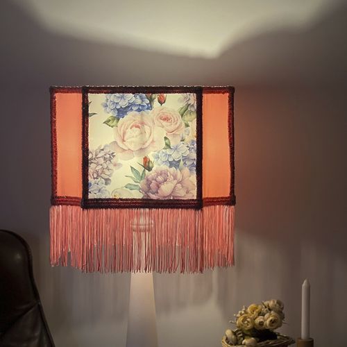 Paralume classico - Istanbul 02 - DelightLamps - in seta / fatto a mano