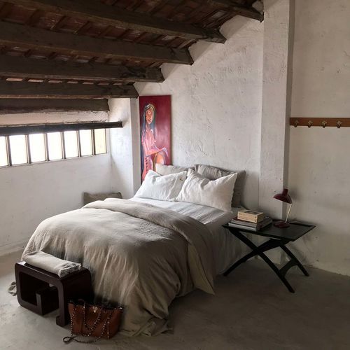 Coordinato letto in lino - COMPLETE NATURAL - dELENZO LINEN FROM EUROPE S.L