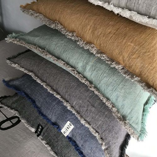 Federa per guanciale in lino - JAIPUR - dELENZO LINEN FROM EUROPE S.L