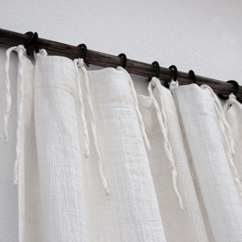 Tenda a fiori - RALPH - dELENZO LINEN FROM EUROPE S.L - verticale / a tinta unita / in lino