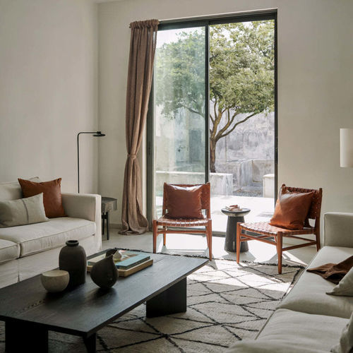 Tenda verticale - CORCEGA - dELENZO LINEN FROM EUROPE S.L - a righe / in lino