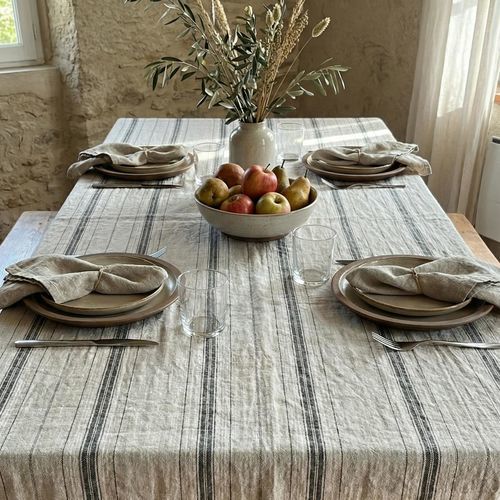 Tovaglia in lino - CAPRI - dELENZO LINEN FROM EUROPE S.L - per uso contract / per uso domestico