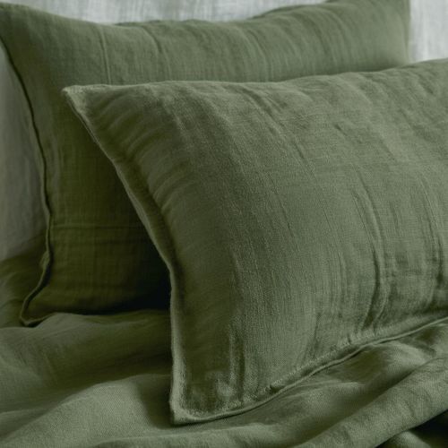 Federa per guanciale in lino - HERB - dELENZO LINEN FROM EUROPE S.L
