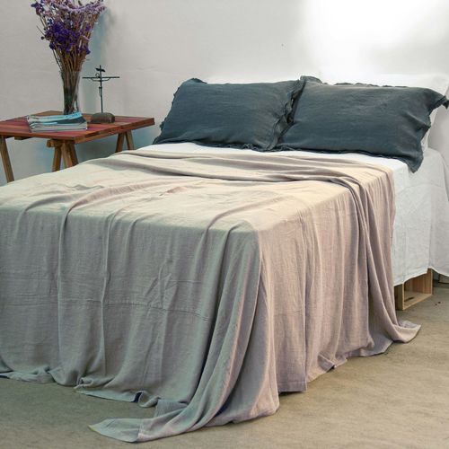 Coordinato letto in lino - NATURAL CORSICA - dELENZO LINEN FROM EUROPE S.L