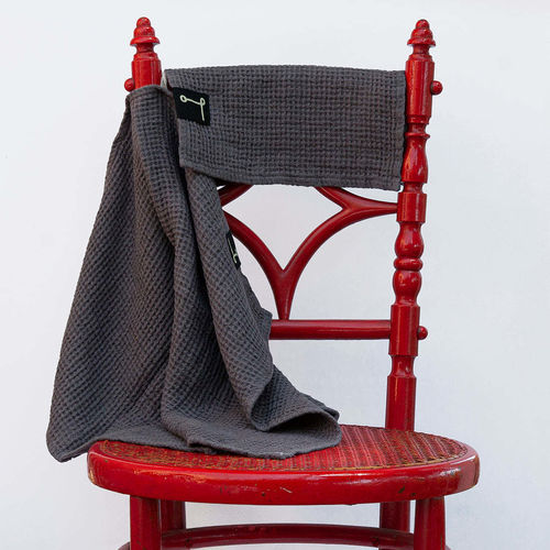 Biancheria da bagno in lino - GRAY WAFFLE TOWELS - dELENZO LINEN FROM EUROPE S.L - contract / personalizzabile