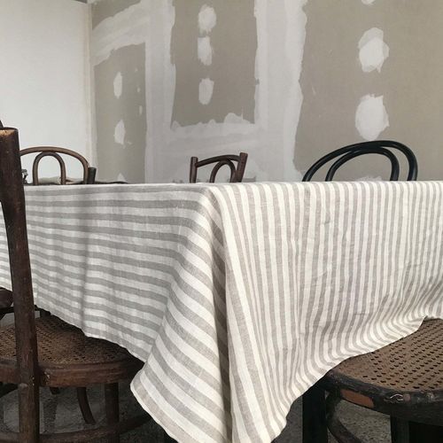 Tovagliolo in lino - MILOS - dELENZO LINEN FROM EUROPE S.L - a righe / lavabile