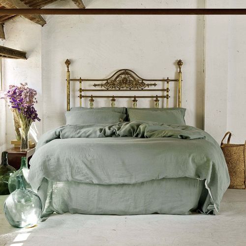 Coordinato letto in lino - LAUREL - dELENZO LINEN FROM EUROPE S.L