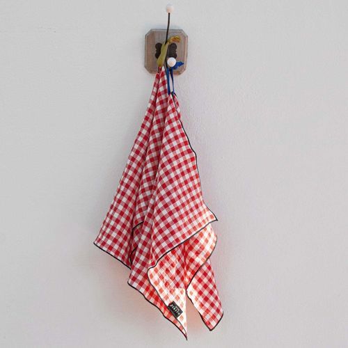 Tessuto da tappezzeria - VICHY - dELENZO LINEN FROM EUROPE S.L - a motivi / a quadretti / in lino