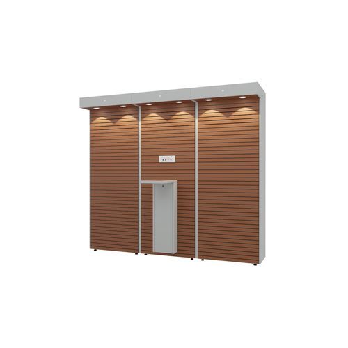Purificatore d'aria per cabina fumatori - SMOKE SOLUTION 3SR65 - Longhi Air - con filtri HEPA / autoportante