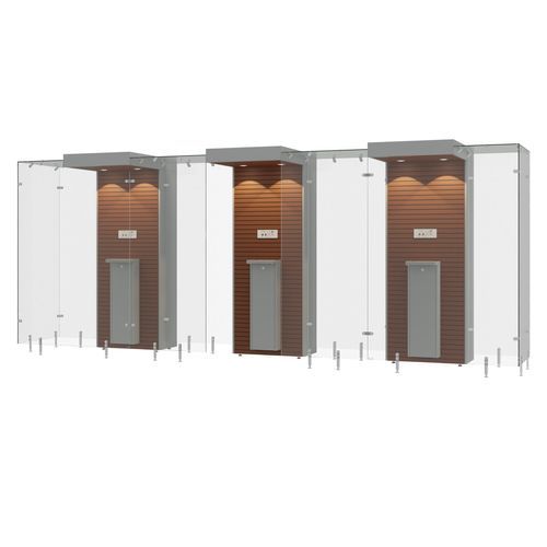 Cabina fumatori da interno - SMOKE SOLUTION 3SP110 - Longhi Air - aperta / semi-aperta / autonoma