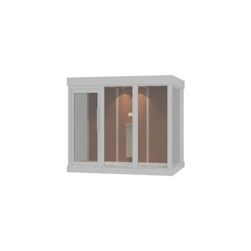 Cabina fumatori da esterno - SMOKE SOLUTION SQ280 - Longhi Air - con filtro HEPA / con filtro / autonoma