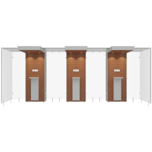 Cabina fumatori da interno - SMOKE SOLUTION 3SP160 - Longhi Air - con filtro HEPA / con filtro / autonoma