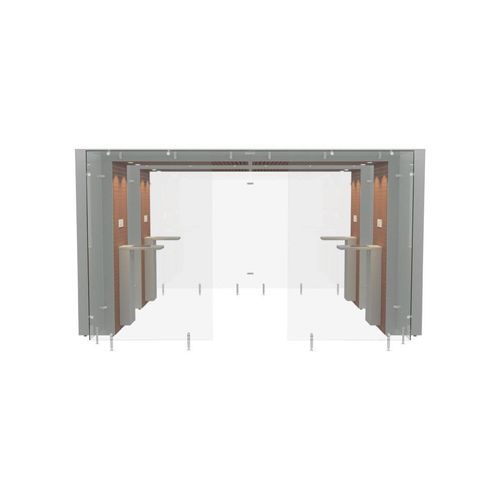 Cabina fumatori da interno - SMOKE SOLUTION 2SP AREA 4 M - Longhi Air - con filtro HEPA / con filtro / autonoma