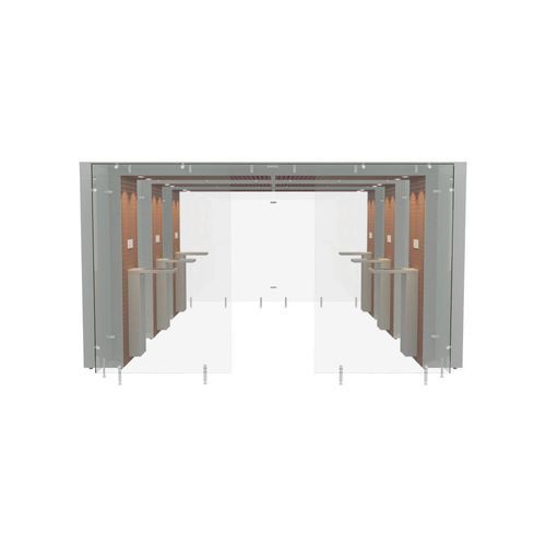 Cabina fumatori da interno - SMOKE SOLUTION 3SP AREA 4 M - Longhi Air - con filtro HEPA / con filtro / autonoma