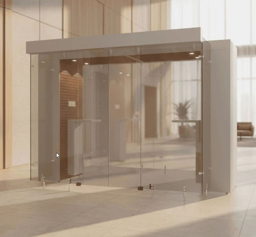 Cabina fumatori da interno - SMOKE SOLUTION 2SP AREA 3.2 M - Longhi Air - con filtro HEPA / con filtro / autonoma