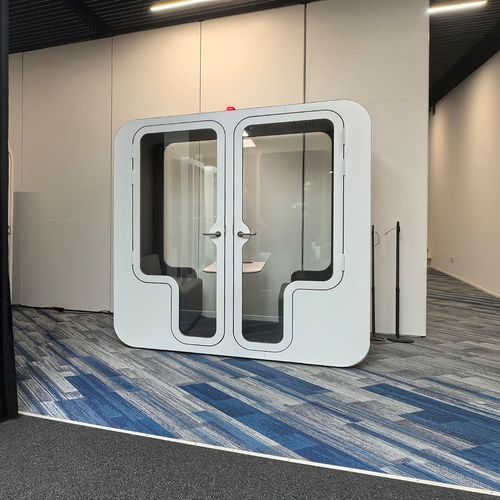 Ufficio POD acustico - 2P - Dancoo Acoustic Pods Manufacturing Co.,Ltd. - regolabile / ergonomico / con sistema di videoconferenza