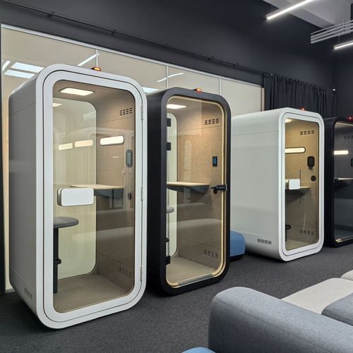 Cabina telefonica per ufficio - S FAMILY - Dancoo Acoustic Pods Manufacturing Co.,Ltd. - per open space / in legno compensato / in betulla