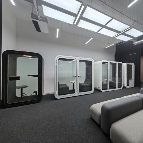 Ufficio POD acustico - F - Dancoo Acoustic Pods Manufacturing Co.,Ltd. - regolabile / ergonomico / con sistema di videoconferenza