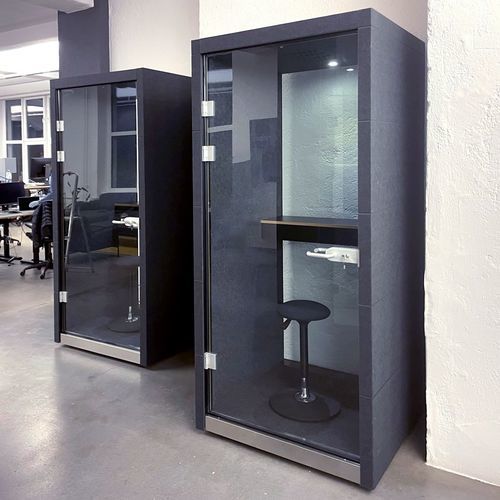 Cabina telefonica per ufficio - A - Dancoo Acoustic Pods Manufacturing Co.,Ltd. - per open space / in PET / in laminato
