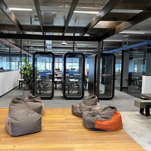 Ufficio POD acustico - V - Dancoo Acoustic Pods Manufacturing Co.,Ltd. - ergonomico / USB / con illuminazione LED integrata