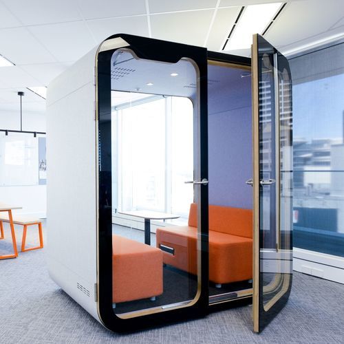 Ufficio POD acustico - 2S2 - Dancoo Acoustic Pods Manufacturing Co.,Ltd. - ergonomico / USB / con illuminazione LED integrata