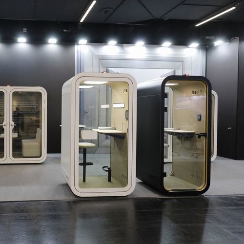 Cabina telefonica per ufficio - DAWN - Dancoo Acoustic Pods Manufacturing Co.,Ltd. - per open space / in legno compensato / in betulla