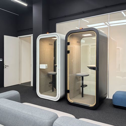 Cabina telefonica per ufficio - S FAMILY - Dancoo Acoustic Pods Manufacturing Co.,Ltd. - per open space / in laminato / in legno compensato