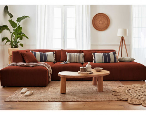 Divano modulare - VICTOIRE: 1147TER - Best Mobilier - contemporaneo / in velluto / con braccioli