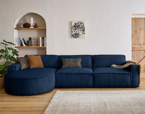 Divano d'angolo - SPIAGGIA : 1996B - Best Mobilier - contemporaneo / in velluto / con braccioli