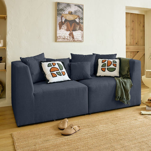 Divano modulare - Amalfi: 2060B  - Best Mobilier - contemporaneo / in tessuto / con braccioli
