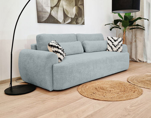 Divano letto - MAHINA: 2325B - Best Mobilier - contemporaneo / in tessuto / con braccioli