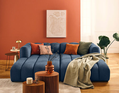 Dormeuse contemporanea - DEBBIE : 2951B - Best Mobilier - in tessuto / in agglomerato / in fibra di legno