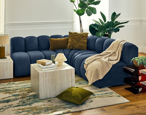 Divano modulare - DEBBIE: 2952B - Best Mobilier - contemporaneo / in tessuto / senza braccioli