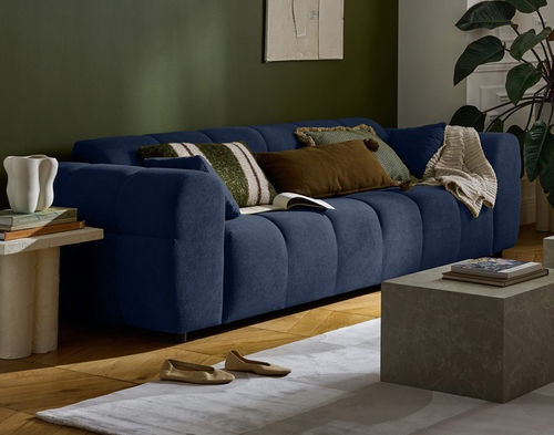 Divano contemporaneo - RAY : 3022B - Best Mobilier - in tessuto / con braccioli / grigio