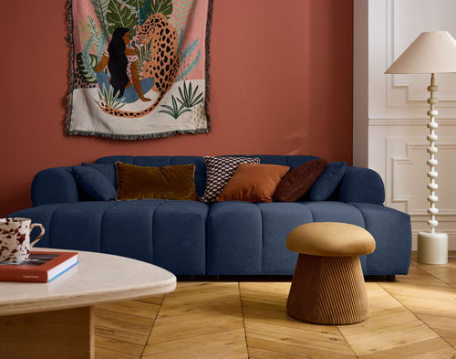 Dormeuse contemporanea - RAY : 3024B - Best Mobilier - in tessuto / in legno massiccio / in agglomerato