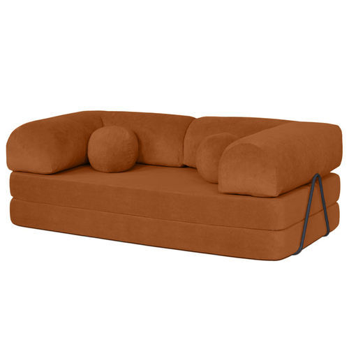Divano letto - NEBULA: 3313TER - Best Mobilier - contemporaneo / in velluto / con braccioli