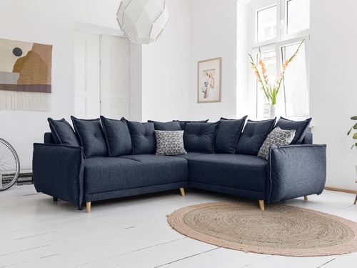 Divano d'angolo - LENA: 809B - Best Mobilier - letto / design scandinavo / in tessuto